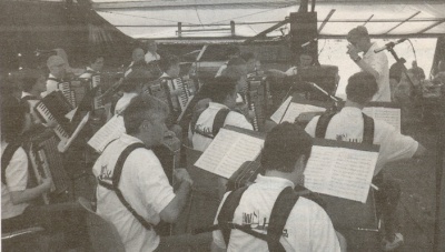 1. Orchester beim Bockbierfest